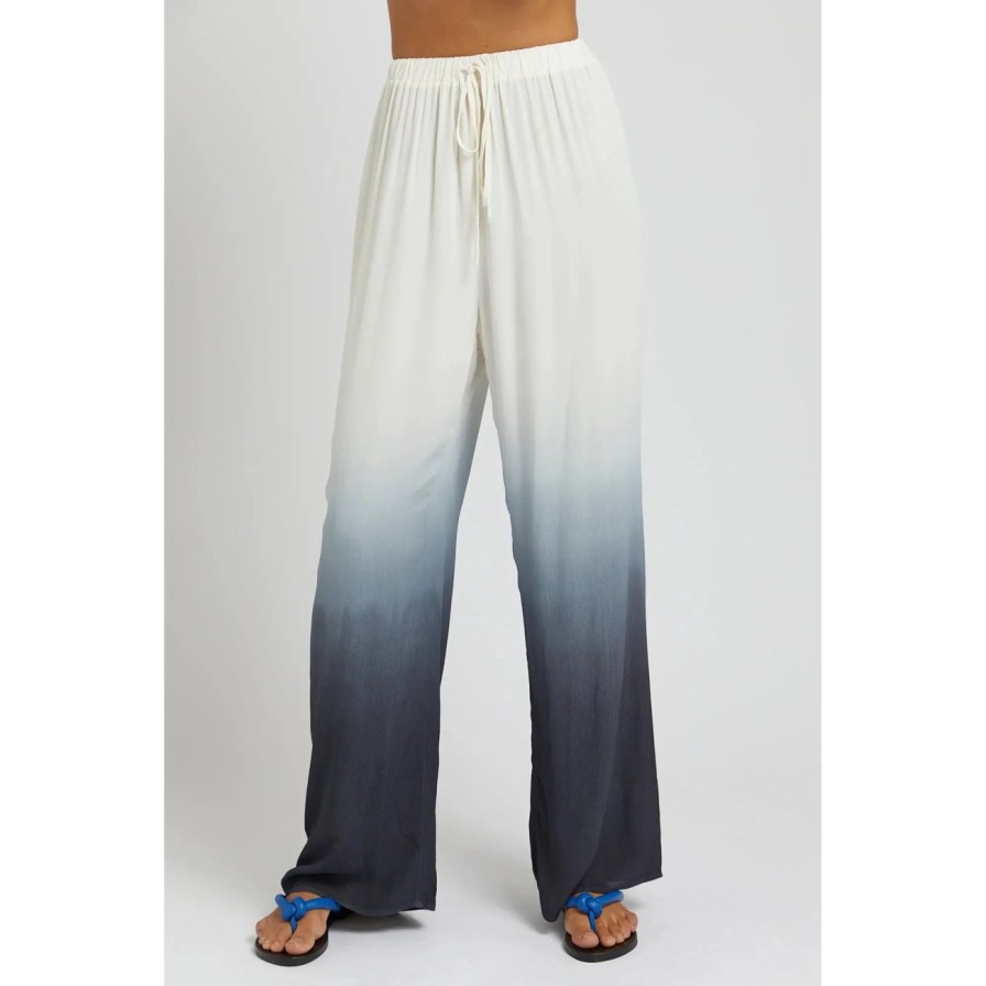 Women Summi Summi Bottoms | Summi Summi Elastic Waist Drawstring Pant - Charcoal Fade