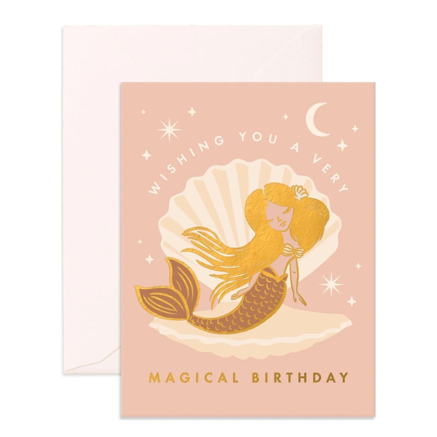 Home & Gift. Fox & Fallow Cards & Stationary | Fox & Fallow Magical Mermaid Greeting Card