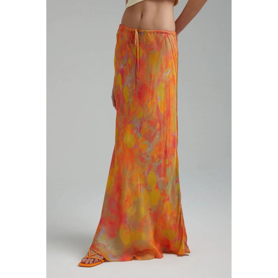 Women Summi Summi Bottoms | Summi Summi Relaxed Maxi Skirt - The Summi Effect