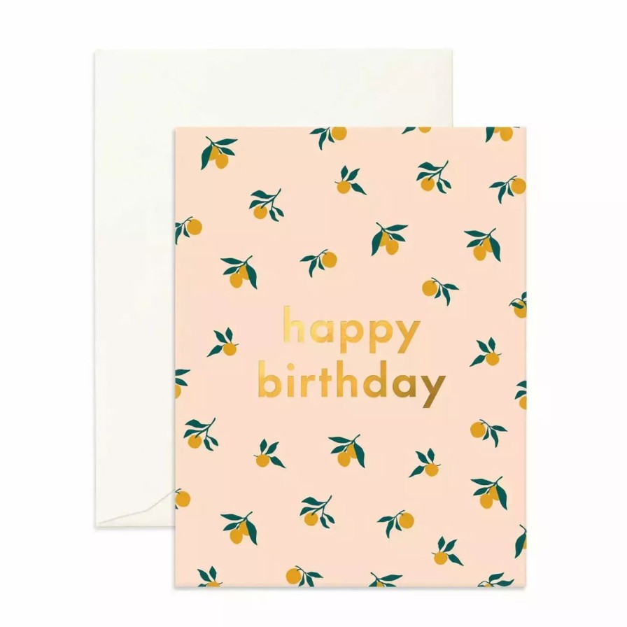 Home & Gift. Fox & Fallow Cards & Stationary | Fox & Fallow Birthday Lemons Greeting Card