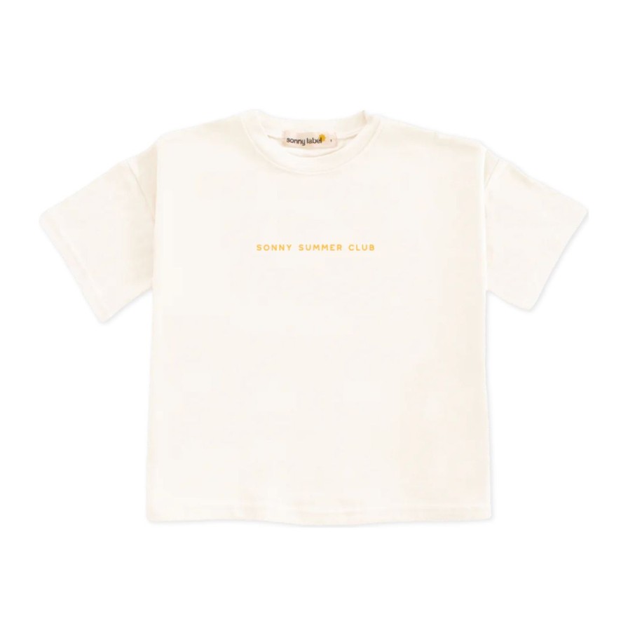 Little Ones. Sonny Label Clothing | Sonny Label Summer Club Tee - Milk