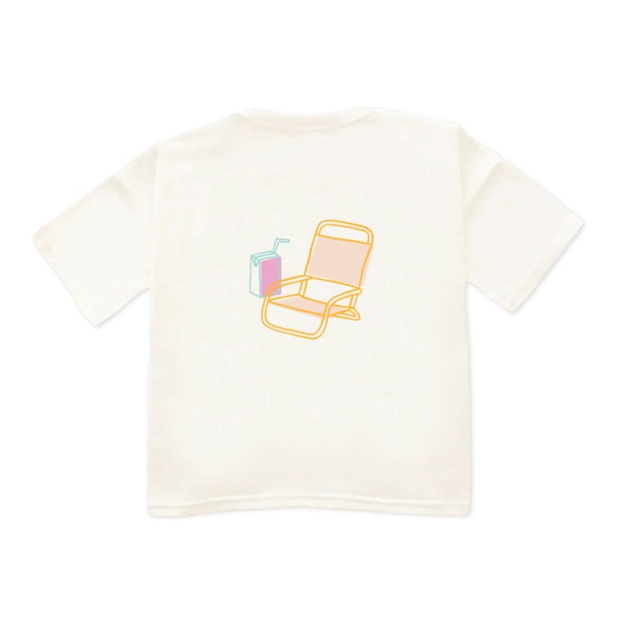 Little Ones. Sonny Label Clothing | Sonny Label Summer Club Tee - Milk