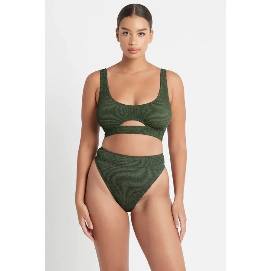 Women Bond-Eye Swim Swimwear | Bond-Eye Swim Savannah Brief - Khaki