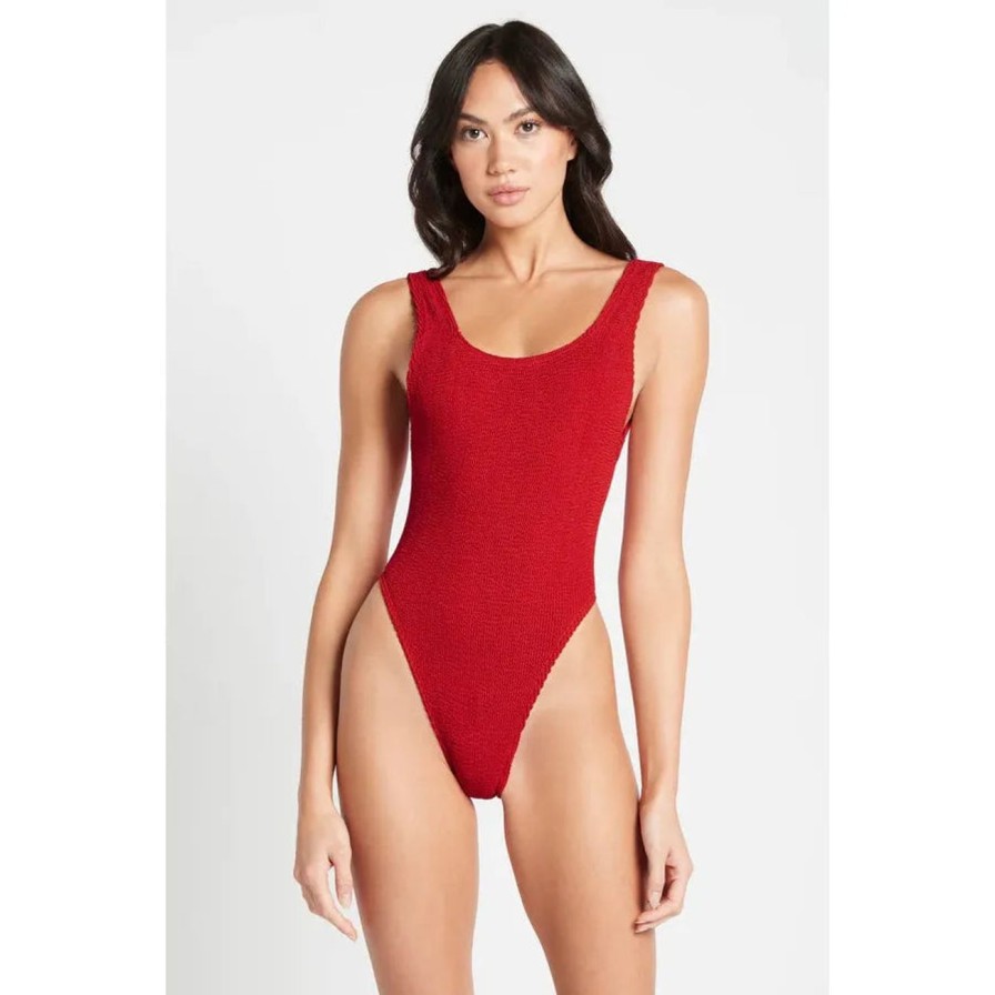 Women Bond-Eye Swim Swimwear | Bond-Eye Swim Mara One Piece - Baywatch Red