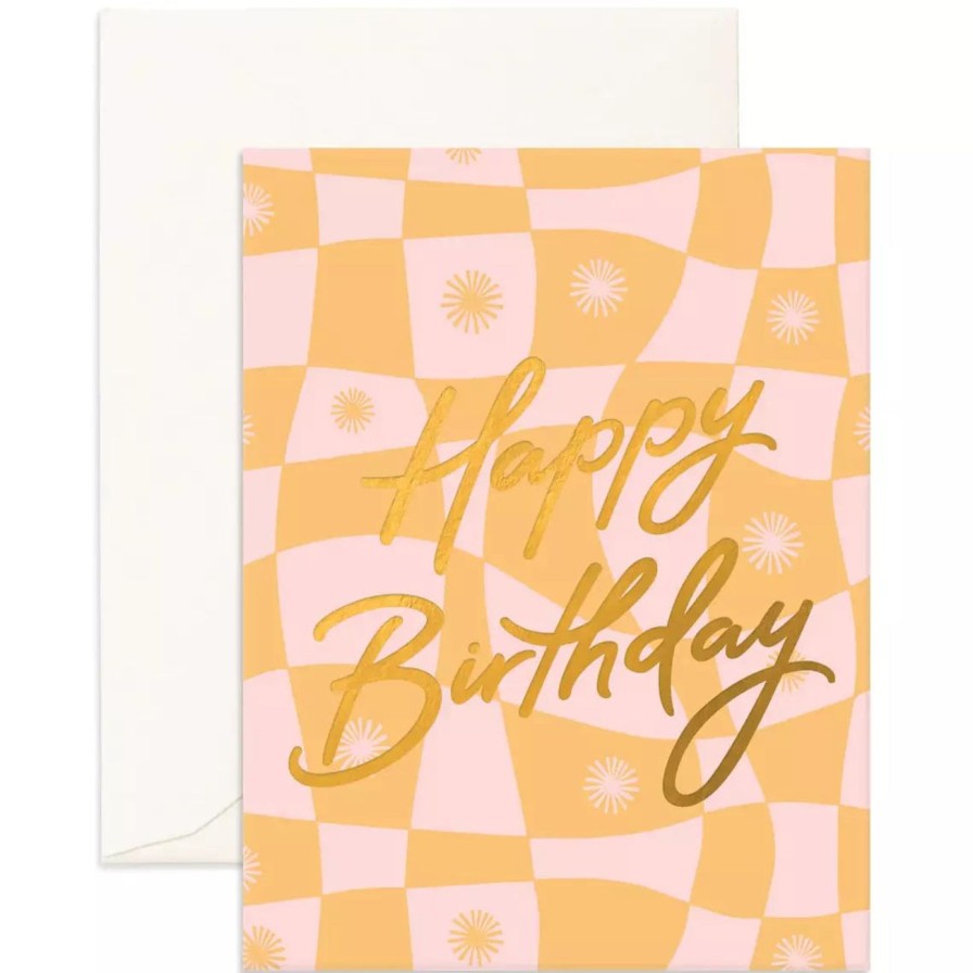 Home & Gift. Fox & Fallow Cards & Stationary | Fox & Fallow Birthday Warp Greeting Card