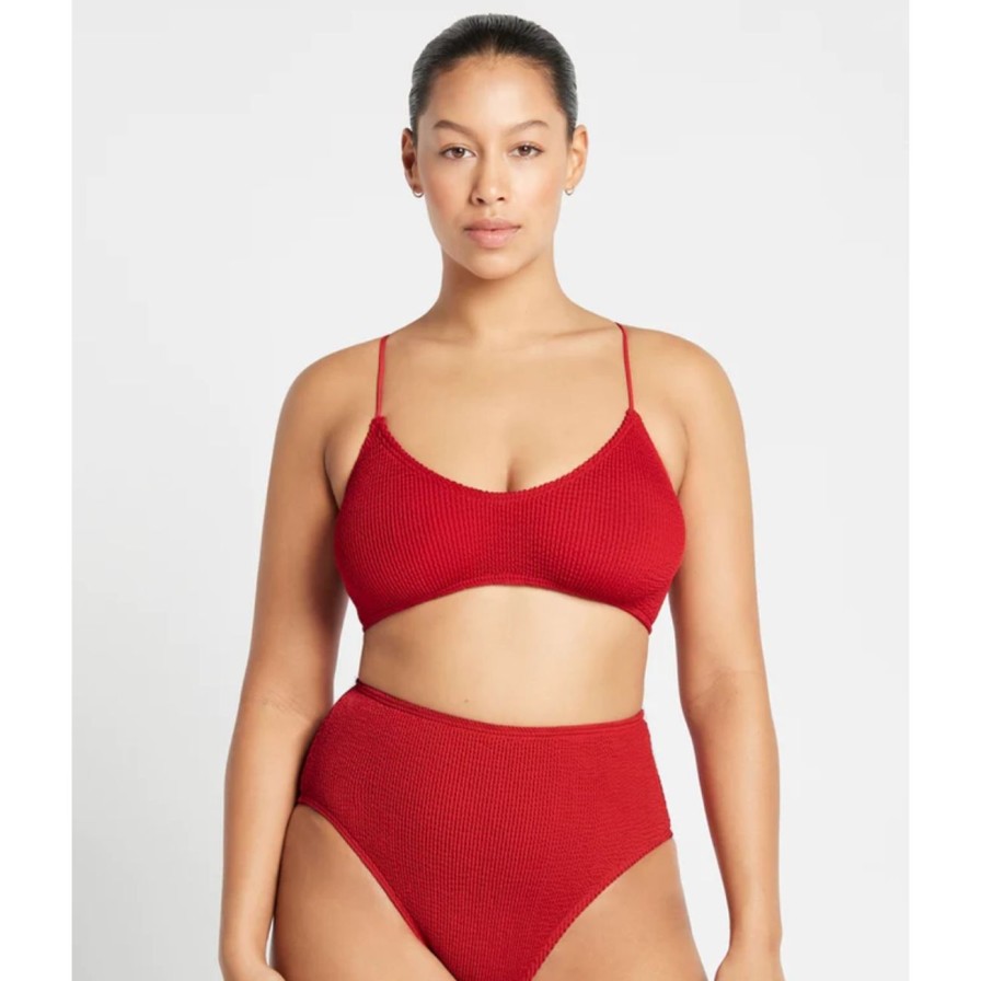 Women Bond-Eye Swim Swimwear | Bond-Eye Swim Palmer Brief - Baywatch Red