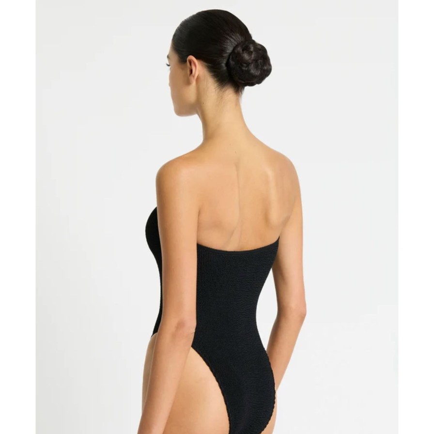 Women Bond-Eye Swim Swimwear | Bond-Eye Fane One Piece - Black Eco