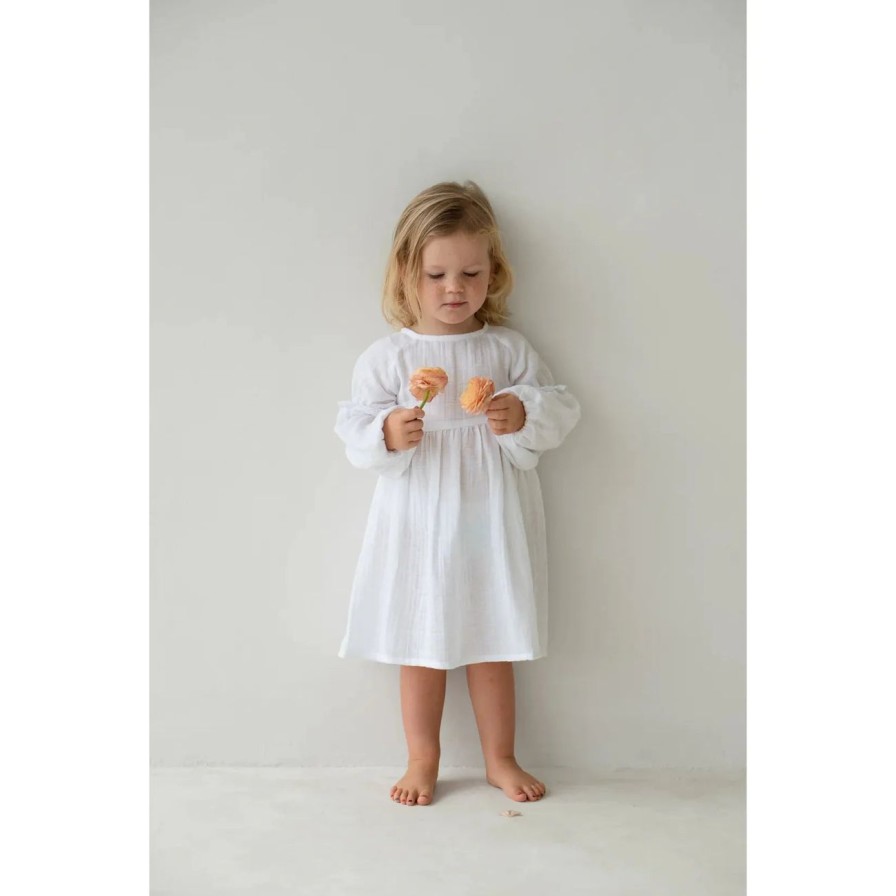 Little Ones. Illoura The Label Clothing | Illoura The Label Maggie Dress - White