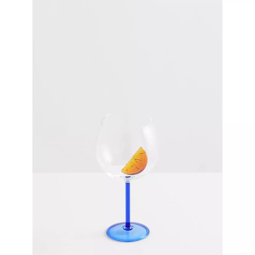 Home & Gift. Maison Balzac Tableware & Glassware | Maison Balzac Le Spritz Glass - Azure / Clear / Amber