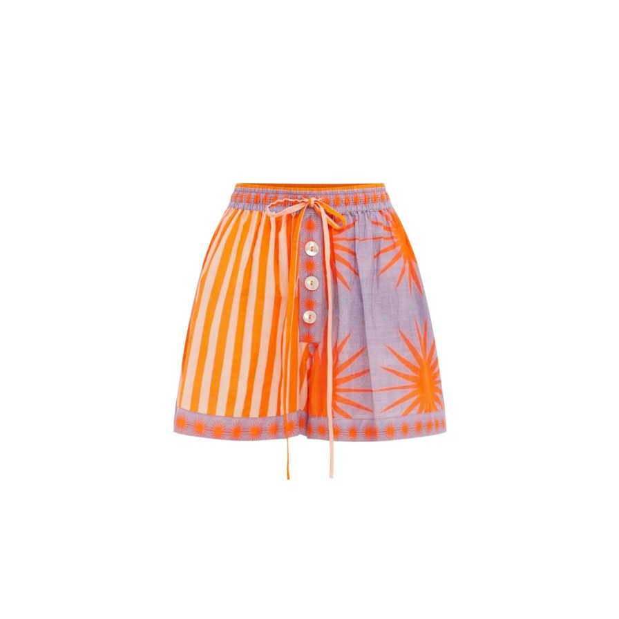 Women Kinga Csilla Tops | Kinga Csilla Spliced Hulu Shorts