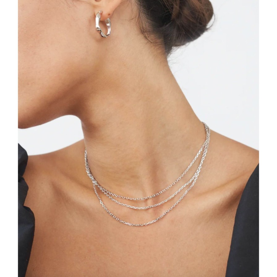 Women Avant Studio Jewellery | Avant Studio Nevada Necklace - Silver