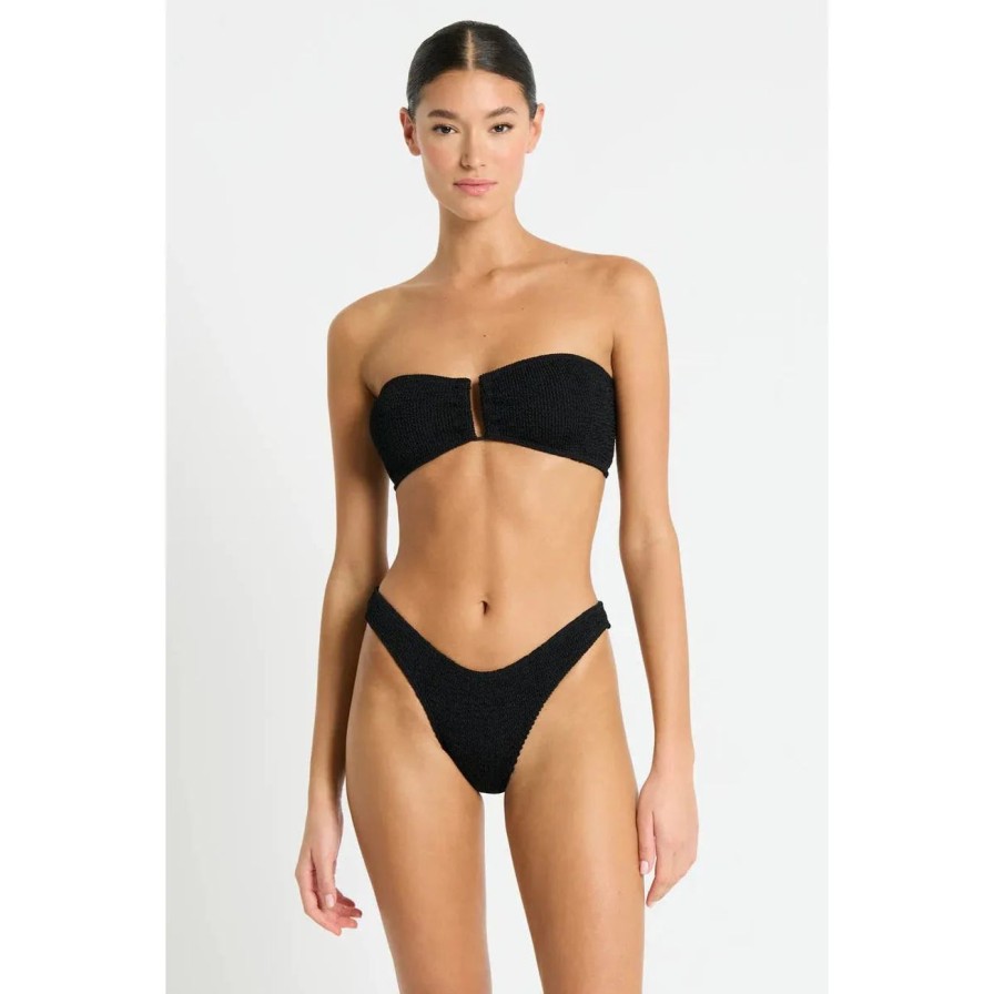 Women Bond-Eye Swim Swimwear | Bond-Eye Swim Blake Bandeau - Black Eco