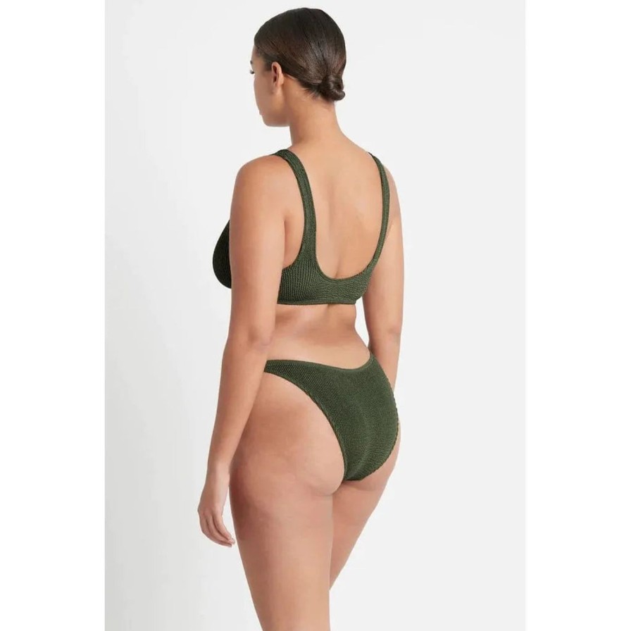 Women Bond-Eye Swim Swimwear | Bond-Eye Swim Scene Brief - Khaki