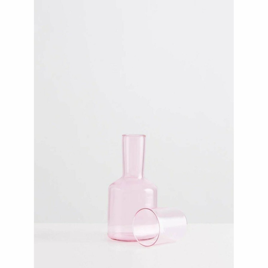 Home & Gift. Maison Balzac Tableware & Glassware | Maison Balzac J'Ai Soif Carafe - Pink