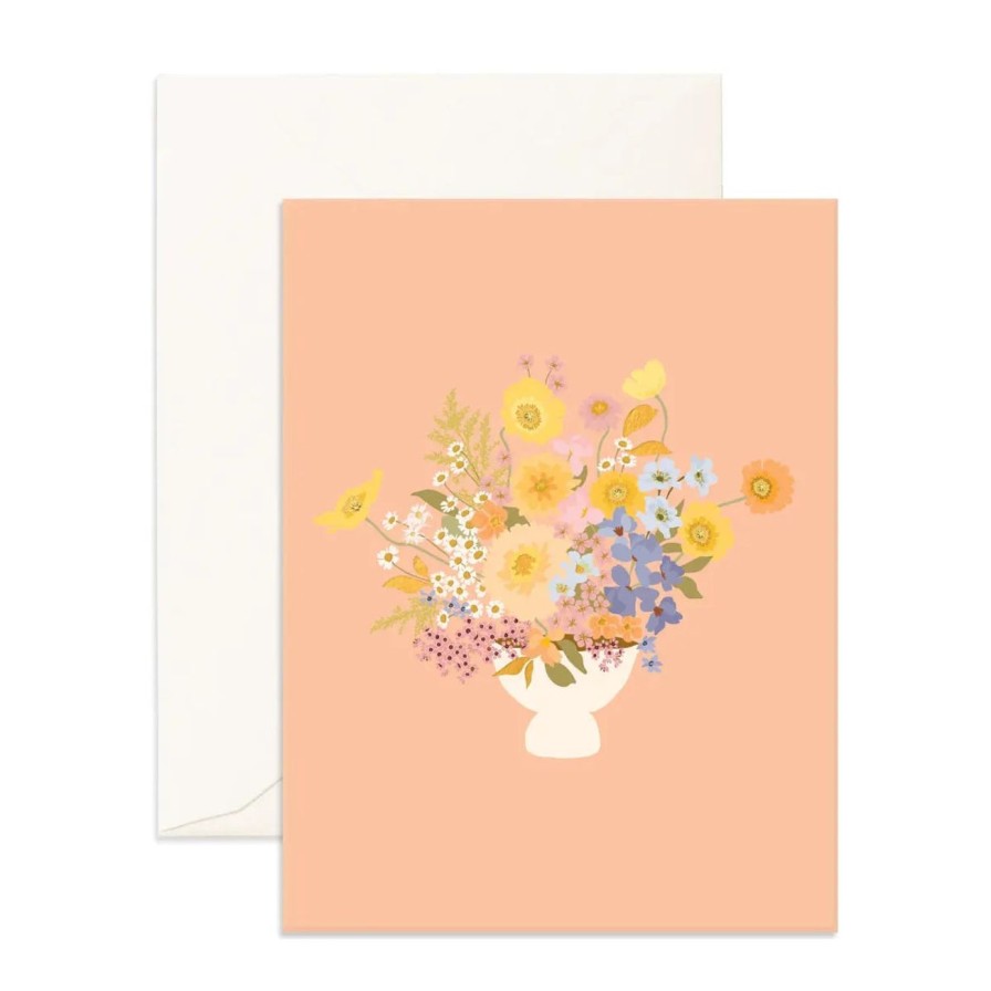 Home & Gift. Fox & Fallow Cards & Stationary | Fox & Fallow Spring Boutique Peach Greeting Card