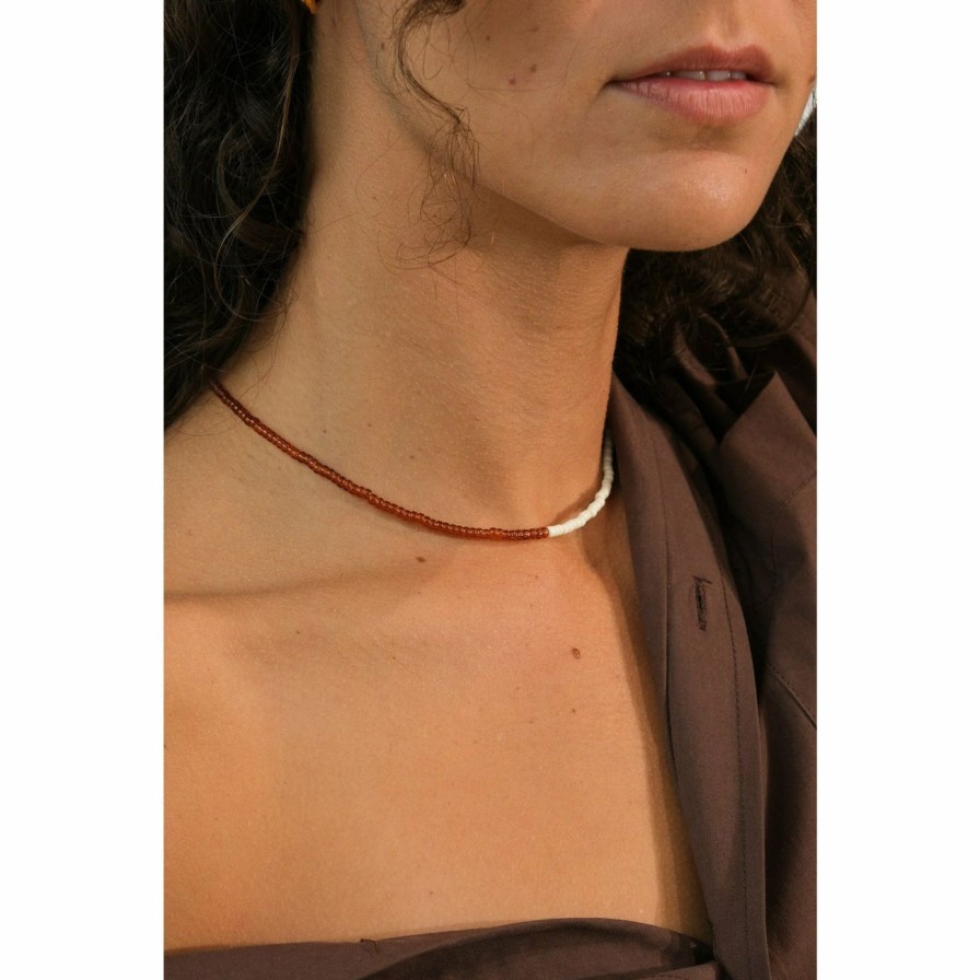 Women Epona Jewellery | Epona Studios Half/Half Necklace