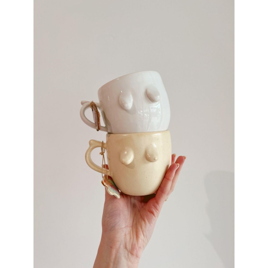 Home & Gift. Part-Time Ceramics Ceramics & Vases | Part-Time Ceramics Boobie Mug