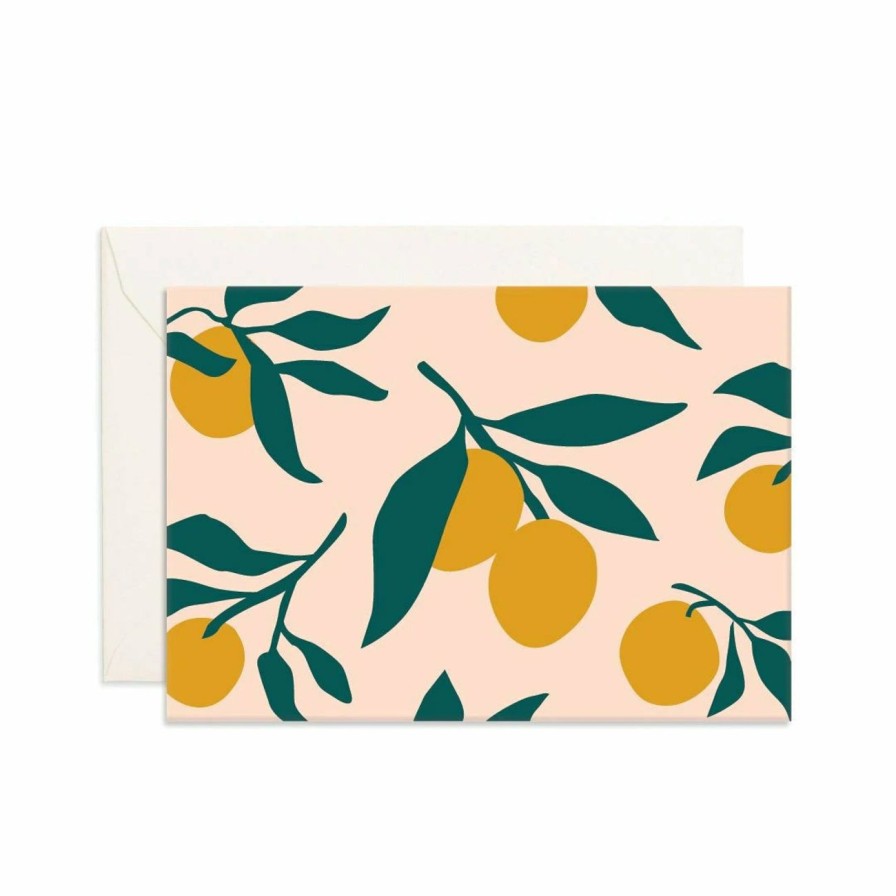 Home & Gift. Fox & Fallow Cards & Stationary | Fox & Fallow Lemons Mini Card