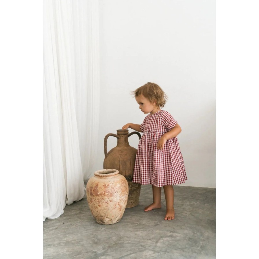 Little Ones. Illoura The Label Clothing | Illoura The Label Koa Dress - Red Gingham