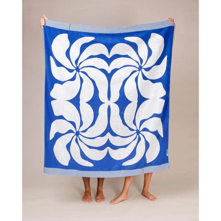 Man. Sun Rituals | Sun Rituals Lagos Towel (Double Size) - Sea Blue