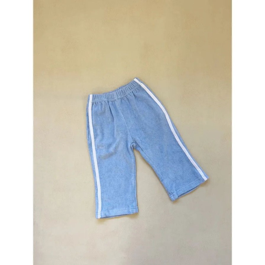 Little Ones. Tiny Trove Clothing | Tiny Trove Tilly Racer Pants - Powder Blue