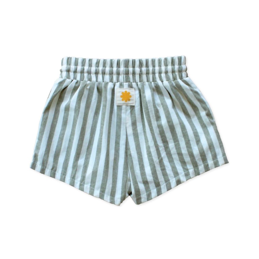 Little Ones. Sonny Label Clothing | Sonny Label Stripe Shorts - Olive