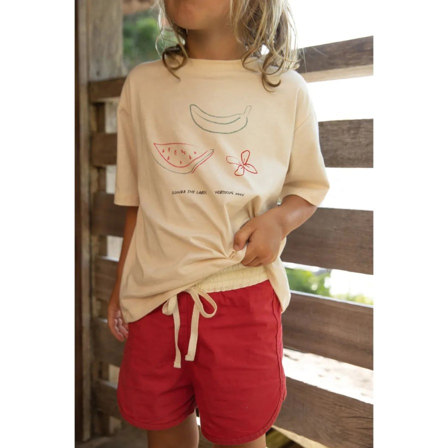 Little Ones. Illoura The Label Clothing | Illoura The Label Hibiscus Tee