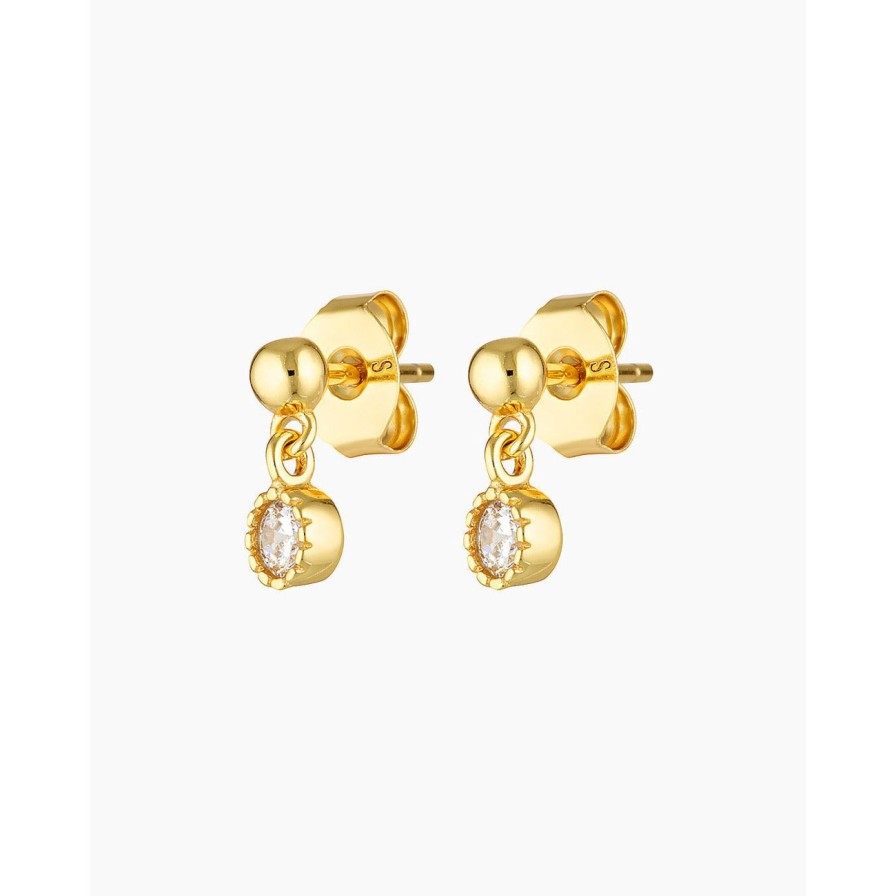 Women Slani Jewellery | Slani Celin Charm Studs