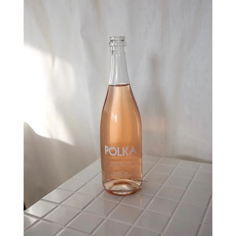 Home & Gift. POLKA Cocktail Mixes & Non-Alcoholic Drinks | Polka De-Alc Sparkling Rose