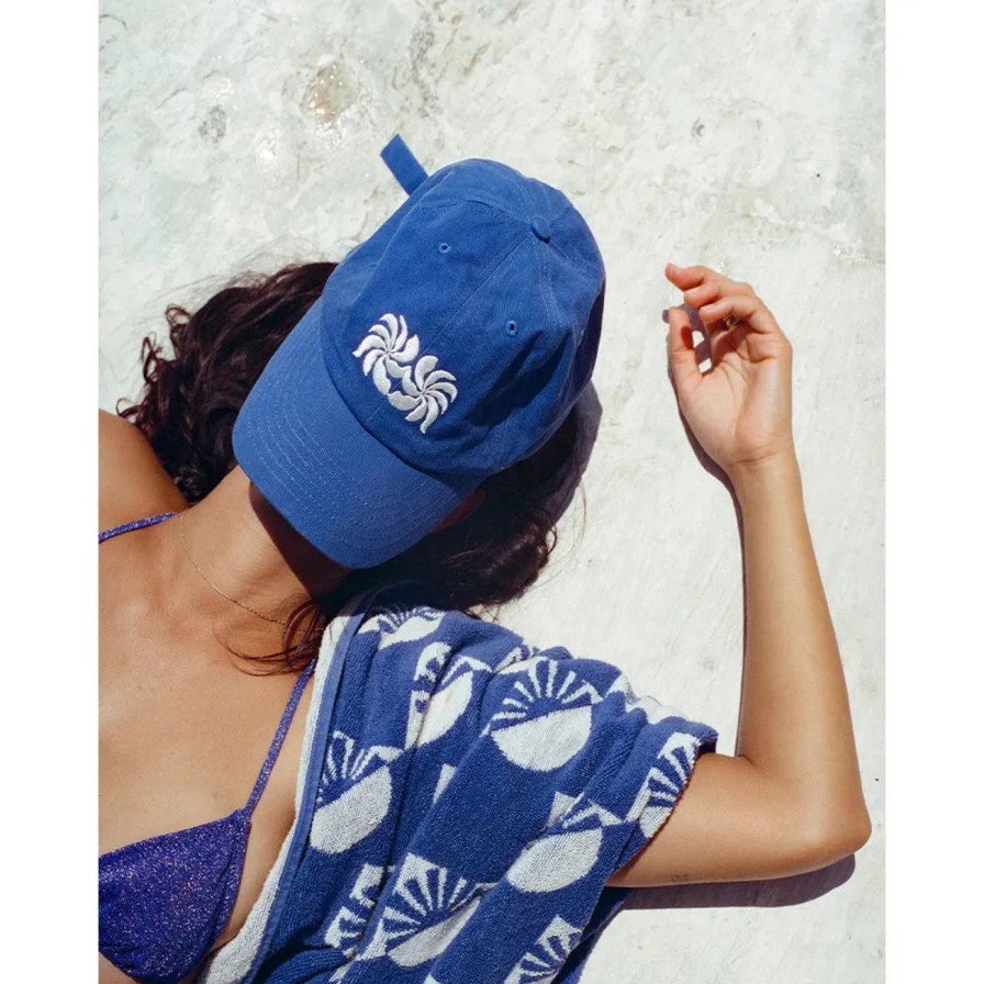 Women Sun Rituals Hats & Hair | Sun Rituals Lagos Cap (Blue)