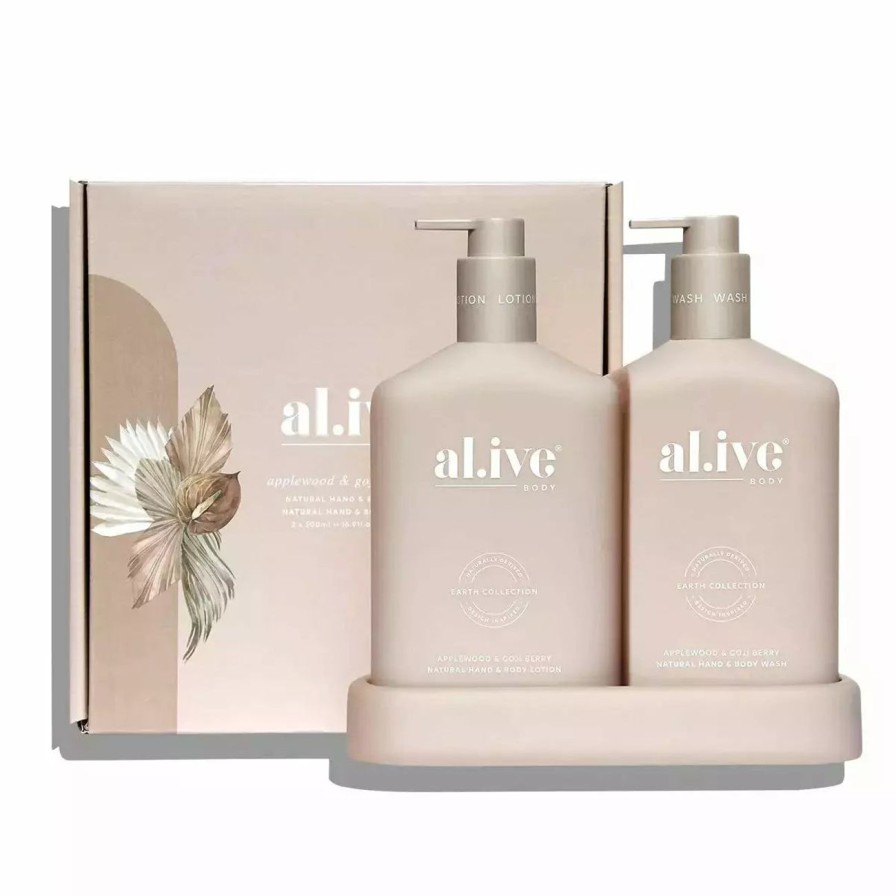 Home & Gift. Al.ive Body Skincare | Al.Ive Body Duo Applewood & Gogi Berry