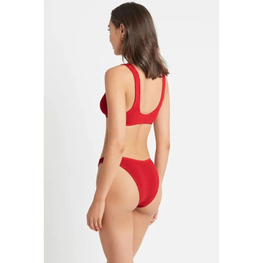 Women Bond-Eye Swim Swimwear | Bond-Eye Swim Scene Brief - Baywatch Red