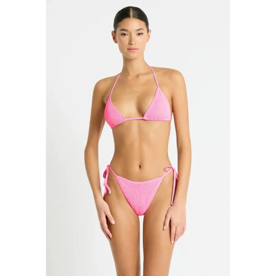 Women Bond-Eye Swim Swimwear | Bond-Eye Swim Luana Tri - Hot Pink