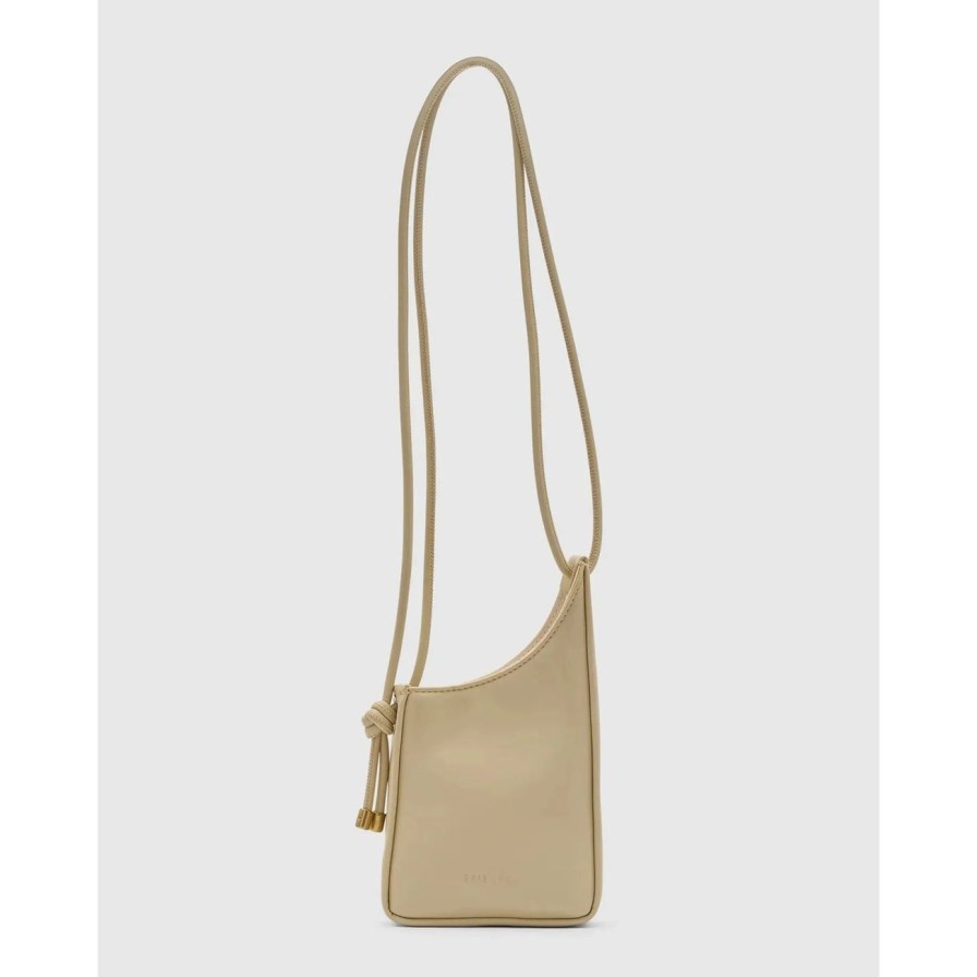 Women Brie Leon Bags | Brie Leon Tie Knot Mini Bag - Cashew