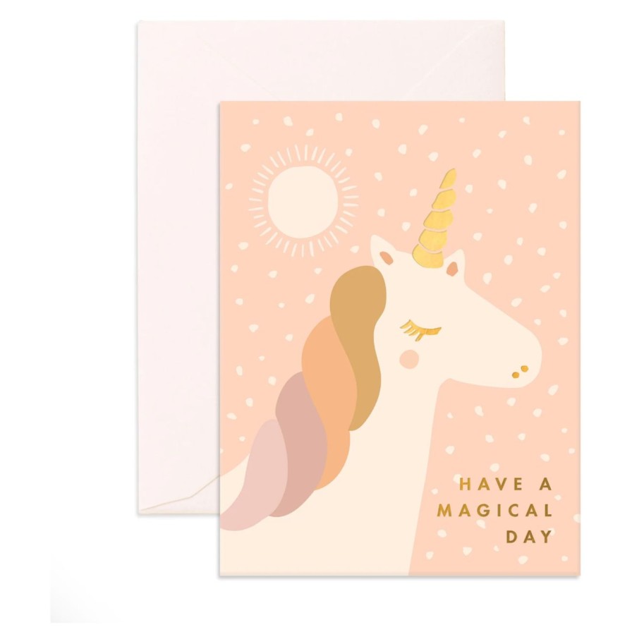 Home & Gift. Fox & Fallow Cards & Stationary | Fox & Fallow Magical Unicorn Greeting Card