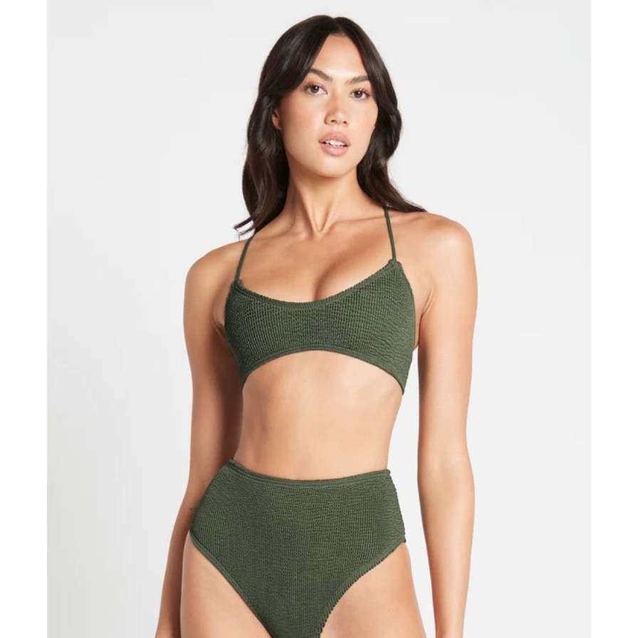 Women Bond-Eye Swim Swimwear | Bond-Eye Swim Palmer Brief - Khaki Eco