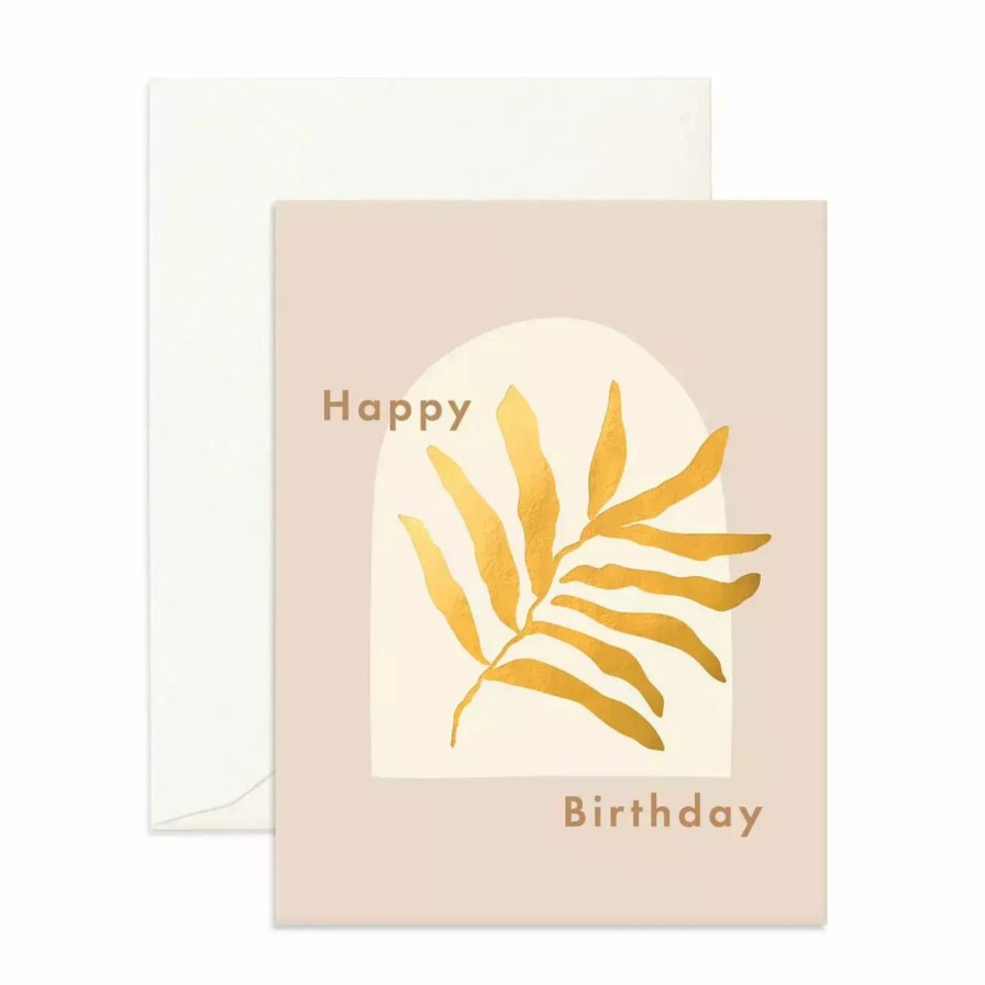 Home & Gift. Fox & Fallow Cards & Stationary | Fox & Fallow Birthday Frond Greeting Card