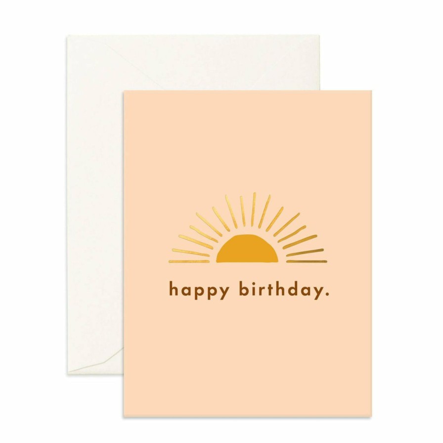 Home & Gift. Fox & Fallow Cards & Stationary | Fox & Fallow Birthday Sun Greeting Card