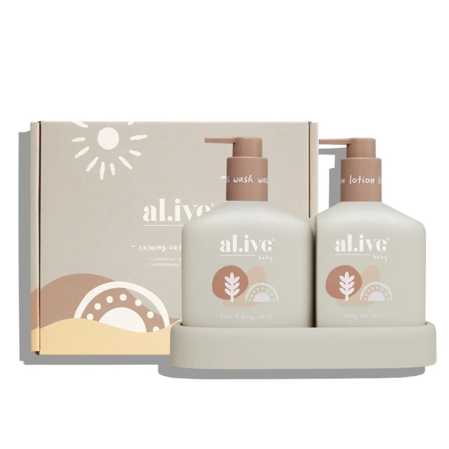 Little Ones. Al.ive Body | Al.Ive Baby Hair & Body Duo - Calming Oatmeal