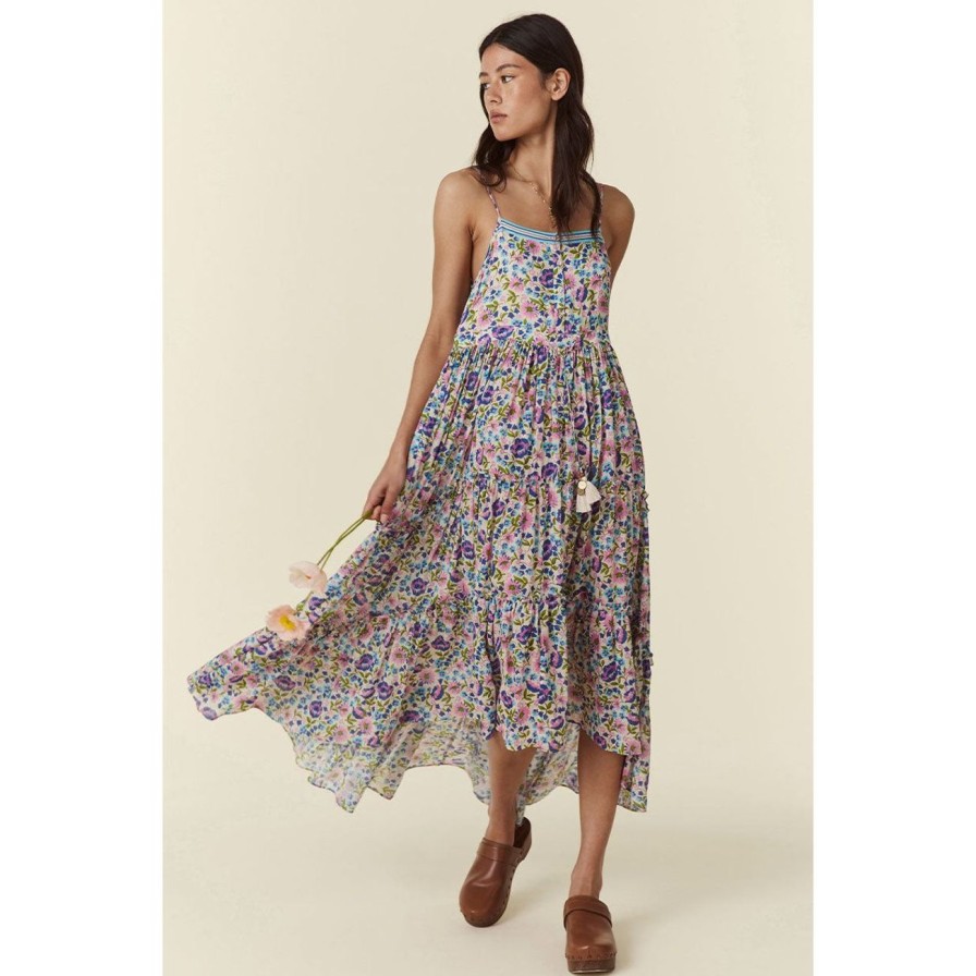 Women Spell Dresses | Spell Impala Lily Sundress - Iris