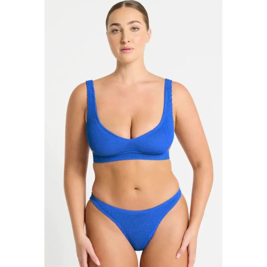 Women Bond-Eye Swim Swimwear | Bond-Eye Swim Scene Brief - Cobalt