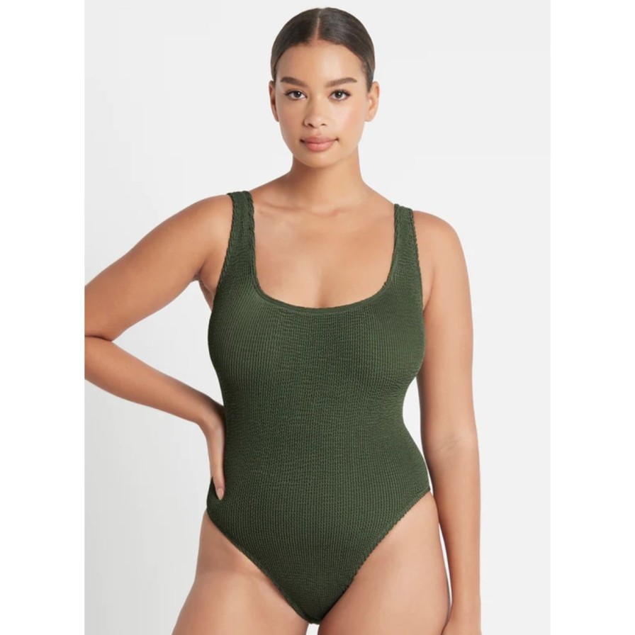 Women Bond-Eye Swim Swimwear | Bond-Eye Swim Madison One Piece - Khaki Eco