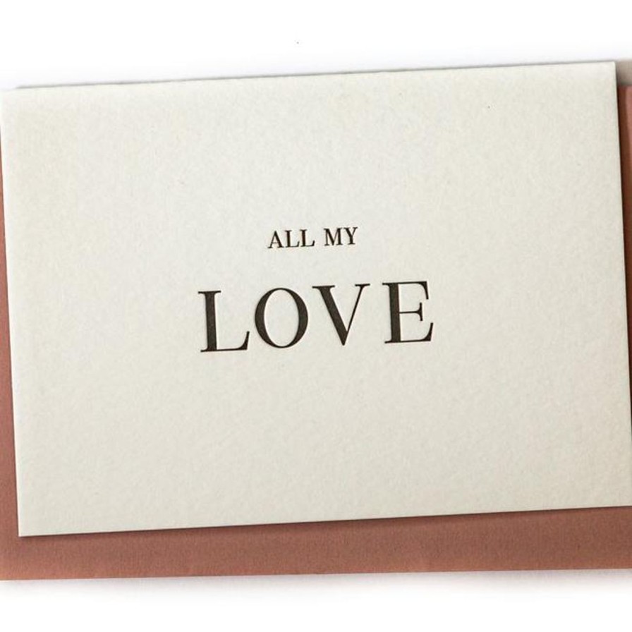 Home & Gift. Clare Bernadette Cards & Stationary | Clare Bernadette 'All My Love'