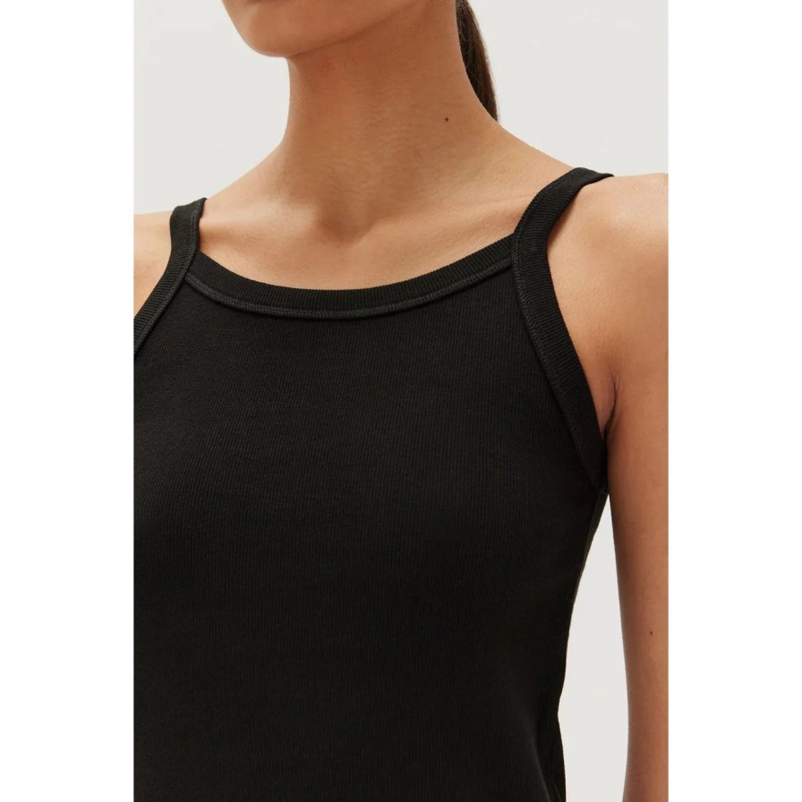 Women Assembly Label Tops | Assembly Label Kiera Organic Tank - Black