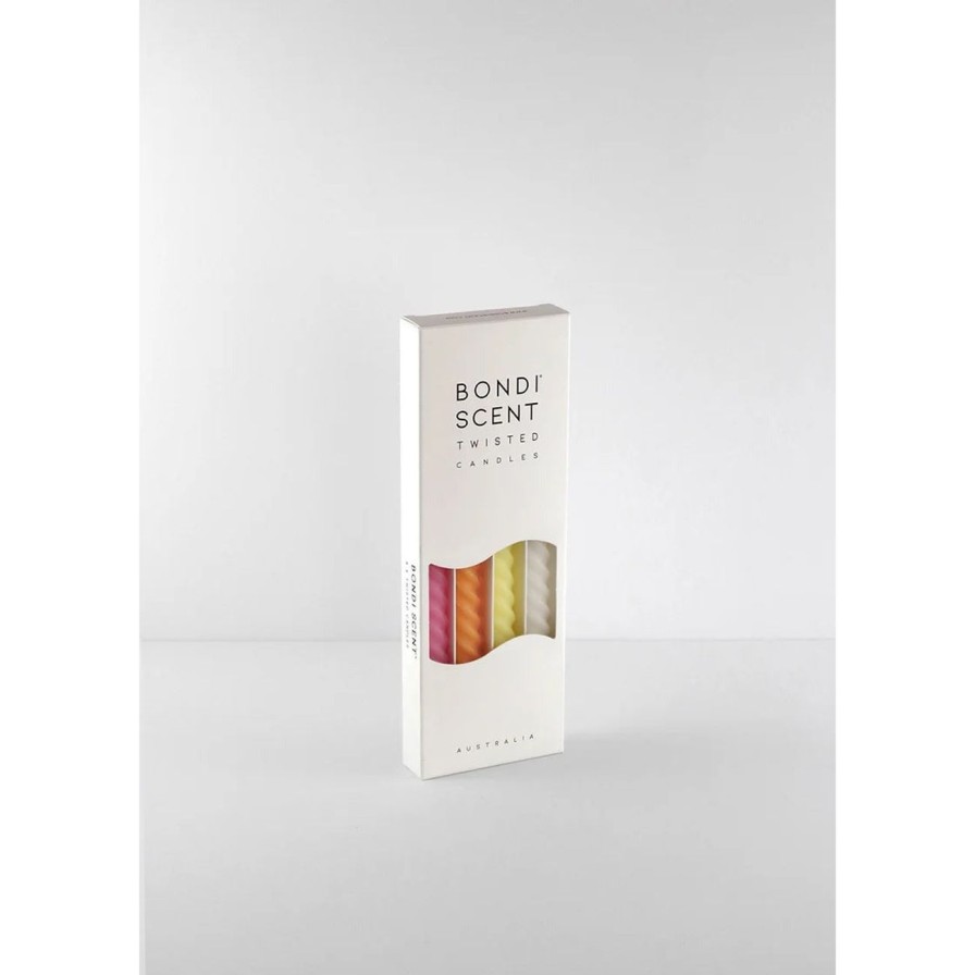 Home & Gift. Bondi Scent Candles & Incense | Bondi Scent Twisted Candles - Multicolour