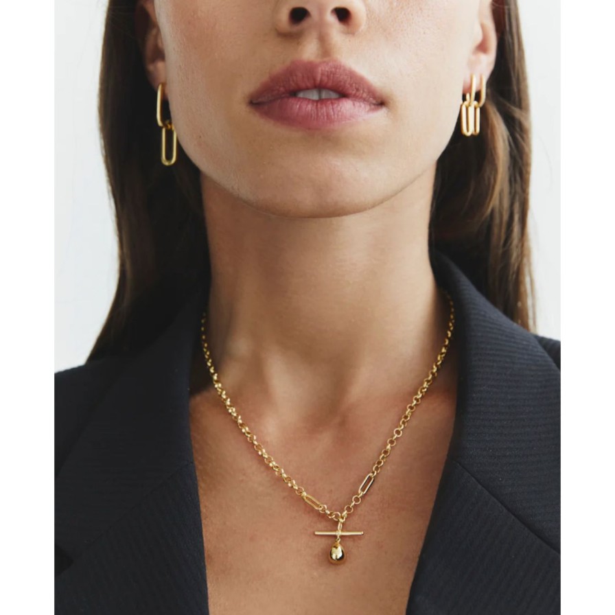 Women Avant Studio Jewellery | Avant Studio Ava Necklace - Gold