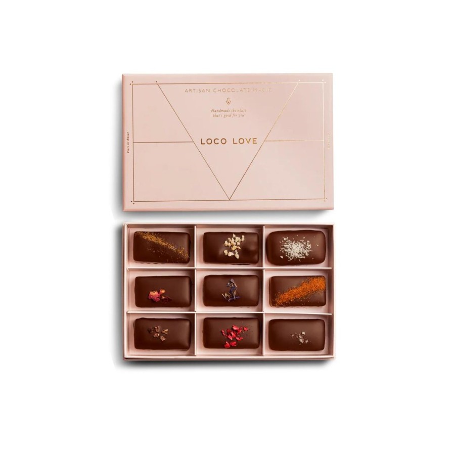 Home & Gift. Loco Love Chocolate | Loco Love Gift Box 9 Assortment