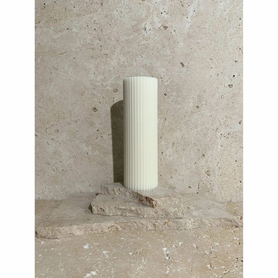 Home & Gift. Le Lumen Candles & Incense | Le Lumen Ribbed Pillar Candle