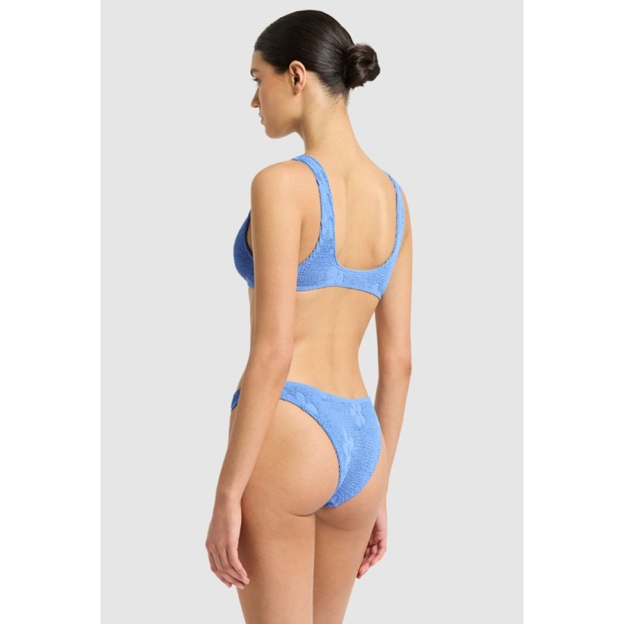 Women Bond-Eye Swim Swimwear | Bond-Eye Swim Scout Crop - Cornflower Floral