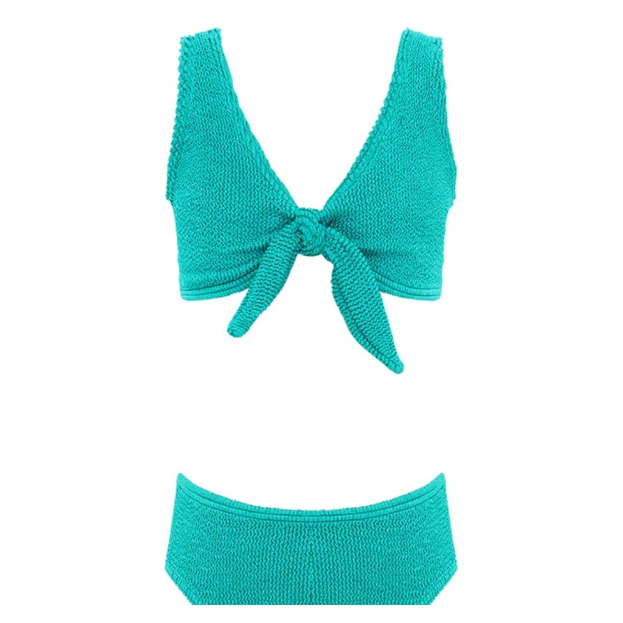 Women Bond-Eye Swim Swimwear | Bond-Eye Swim Mini Scout Scene Set - Turquoise